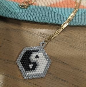 Handcrafted Beaded Pendant